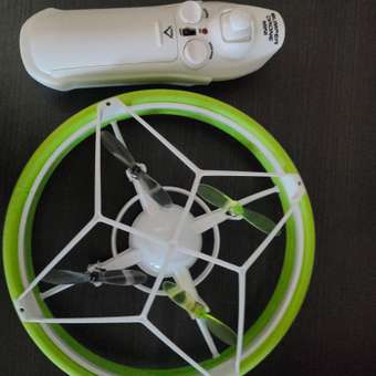 Дрон Flybotic мини Бампер на радиоуправлении зеленый: отзыв пользователя Детский Мир