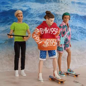 Кукла Barbie Extra Fly Кен с пляжной одеждой HNP86: отзыв пользователя ДетМир