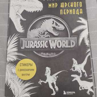 Раскраска Эксмо Мир Юрского периода с наклейками: отзыв пользователя Детский Мир
