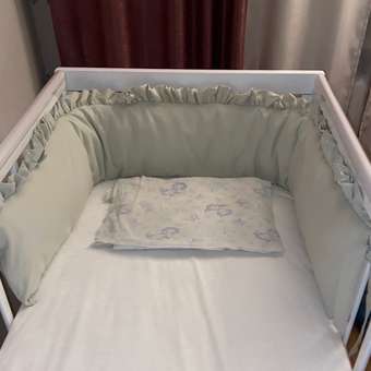 Бортик на кроватку Happy Baby детский хлопковый: отзыв пользователя Детский Мир