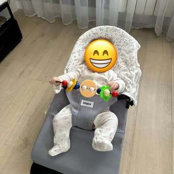 Шезлонг Babyton Balance Серый: отзыв пользователя Детский Мир