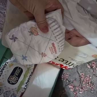 Подгузники Huggies Elite Soft для новорожденных 1 (3-5 кг) 100 шт.: отзыв пользователя ДетМир