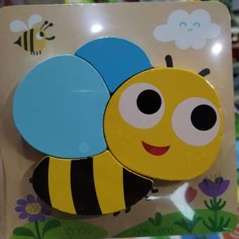 Игровой набор BabyGo Рамка-пазл Пчелка: отзыв пользователя ДетМир