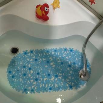 Коврик в ванную с присосками Varmax Детские ромашки 66х35 см: отзыв пользователя Детский Мир