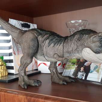Фигурка Jurassic World Свирепый динозавр Ти-Рекс большой HDY55: отзыв пользователя Детский Мир