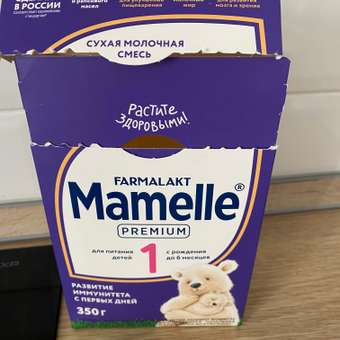 Смесь молочная Mamelle Premium 1 адаптированная 350г с 0месяцев: отзыв пользователя Детский Мир