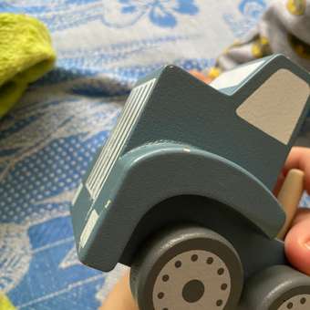 Автовоз LUKNO Игрушки детские автовоз машинка деревянная: отзыв пользователя Детский Мир