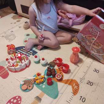 Игровой набор TrendToys тележки и корзинки, продукты, касса: отзыв пользователя Детский Мир