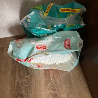 Трусики Pampers Pants 7 (17+ кг) 34 шт.: отзыв пользователя ДетМир