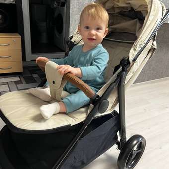 Коляска прогулочная Happy Baby Ultima V2 X4 Beige: отзыв пользователя Детский Мир