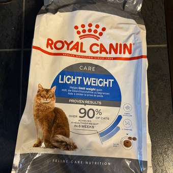 Корм для кошек ROYAL CANIN Light Weight Care для взрослых кошек в целях профилактики избыточного веса 3кг: отзыв пользователя. Зоомагазин Зоозавр