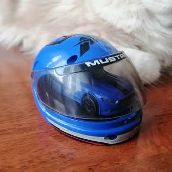Машина New Bright РУ 1:64 Forza Helmet Racers Mustang Синий 6426: отзыв пользователя ДетМир