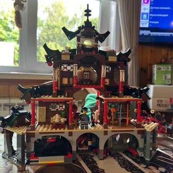Конструктор LEGO Ninjago Храм додзё ниндзя 71767: отзыв пользователя Детский Мир