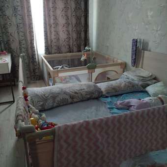 Манеж игровой BabyCare RANCHO 150*150 бежевый: отзыв пользователя Детский Мир