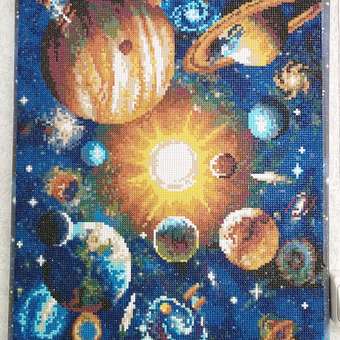 Алмазная мозаика Art on Canvas Космос холст на подрамнике 40х50 см: отзыв пользователя Детский Мир