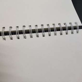 Скетчбук ПСВ А4 230грамм с черной обложкой вертикальный 60 листов: отзыв пользователя Детский Мир