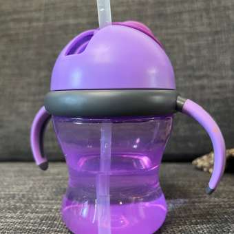 Поильник BabyGo с трубочкой Purple CC-CI-0122: отзыв пользователя Детский Мир
