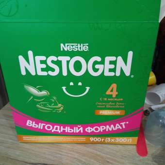 Молочко Nestogen 4 900г с 18месяцев: отзыв пользователя ДетМир