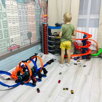Гараж Hot Wheels Супергараж многоуровневый: отзыв пользователя Детский Мир
