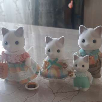 Набор Sylvanian Families Семья Латте котов 5738: отзыв пользователя Детский Мир