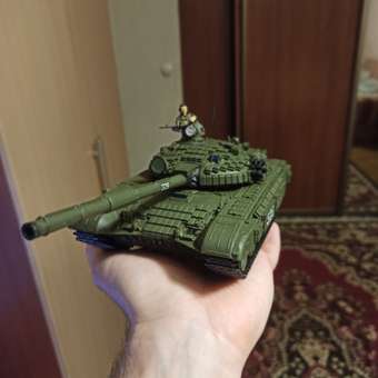 Подарочный набор Звезда Танк Т-72Б с активной броней: отзыв пользователя Детский Мир