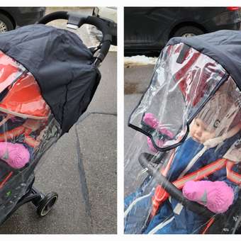 Дождевик для прогулочной коляски Cybex Eezy S Plus 518002777: отзыв пользователя Детский Мир