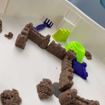 Набор для лепки Kinetic Sand Песчаный замок 6044143: отзыв пользователя Детский Мир