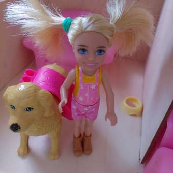Кукла Barbie Кемпинг Челси с питомцем и аксессуарами HDF77: отзыв пользователя ДетМир