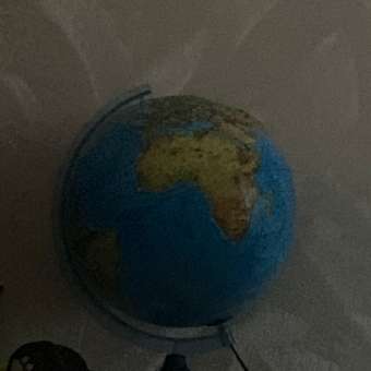 Глобус Globen Земля физико-политический рельефный с LED-подсветкой 32 см: отзыв пользователя Детский Мир
