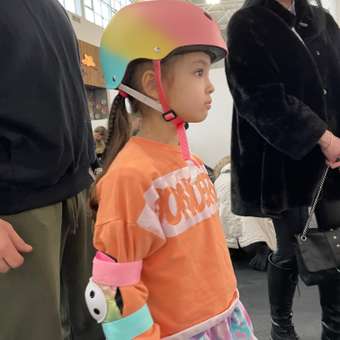 Шлем защитный спортивный Eight Ball Shaved Ice разноцветный детский размер L возраст 8+ обхват головы 52-56 см: отзыв пользователя Детский Мир