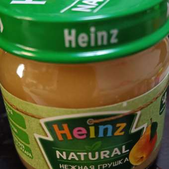 Пюре Heinz Нежная грушка 80г с 4месяцев: отзыв пользователя ДетМир