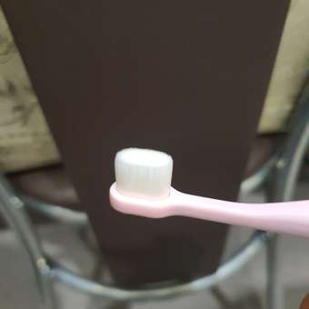 Зубная щётка LOVULAR детская Розовая с 4месяцев: отзыв пользователя Детский Мир