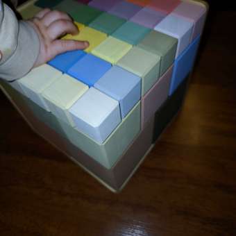 Развивающая игрушка RADUGA GRËZ Большой тройной набор спокойные цвета: отзыв пользователя Детский Мир