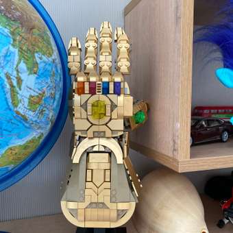 Конструктор LEGO Marvel Super Heroes Перчатка бесконечности блочный: отзыв пользователя Детский Мир