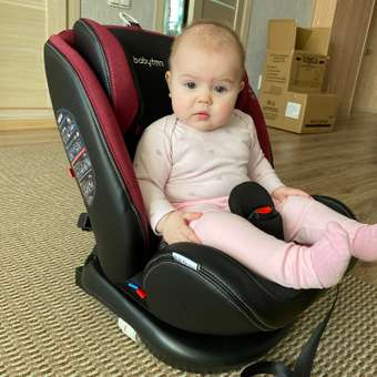 Автокресло Babyton Multi-Stage 0+/1/2/3 Isofix Black-Red: отзыв пользователя ДетМир