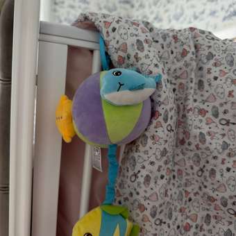 Подвеска большая SHARKTOYS с колокольчиком и погремушками Рыбка: отзыв пользователя Детский Мир