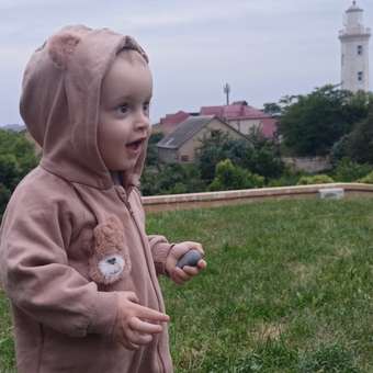 Комбинезон Baby Gо с объёмным декором: отзыв пользователя ДетМир
