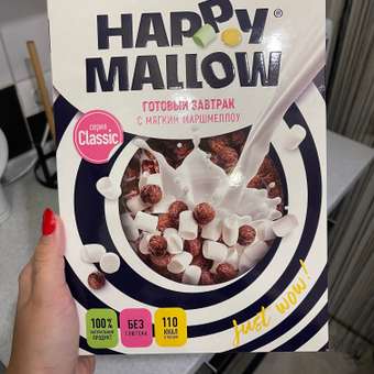 Сухой завтрак Сладкая сказка Happy Mallow с мягким маршмеллоу 240г: отзыв пользователя Детский Мир