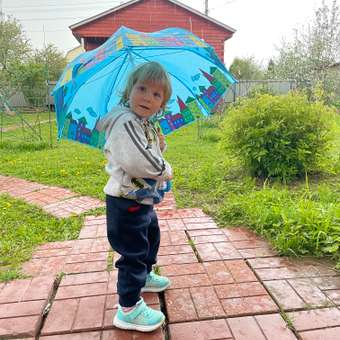 Зонт детский Mary Poppins Домики 53588: отзыв пользователя Детский Мир