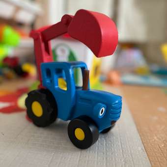 Игрушка Синий трактор Машинка с ковшом: отзыв пользователя Детский Мир