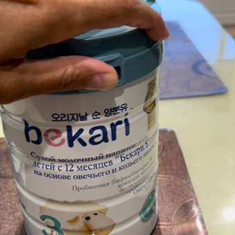 Сухая молочная смесь 3/400 BEKARI 3 на основе овечьего и козьего молока 400 г: отзыв пользователя Детский Мир