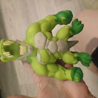 Игрушка-тягун 1Toy Monster Flex Dino Тирекс Т22691-2: отзыв пользователя Детский Мир