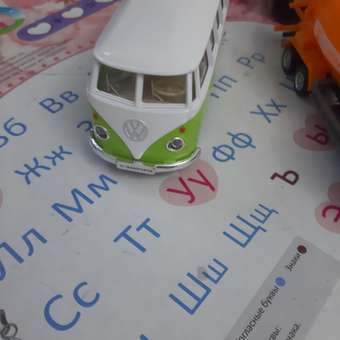 Машинка Mobicaro 1:32 Volkswagen Samba Bus Салатовая 544025: отзыв пользователя Детский Мир