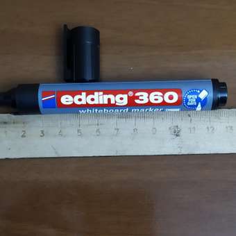 Маркер Edding для белых досок E-360 толщина линии 3 мм черный: отзыв пользователя Детский Мир