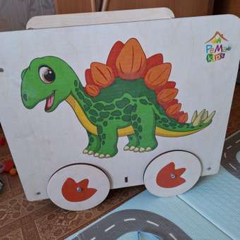 Ящик для игрушек Pema kids фанера Дино Зеленый Ор 36.5х35х46 см: отзыв пользователя Детский Мир