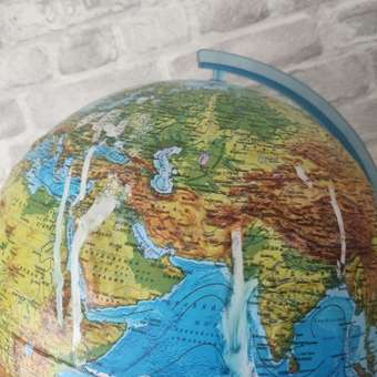 Глобус Globen Земли Интерактивный рельефный 32 см с подсветкой от USB VR очки: отзыв пользователя Детский Мир