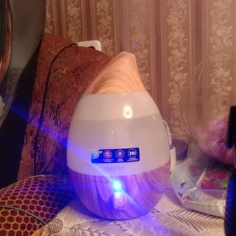 Увлажнитель воздуха ультразвуковой MARTA MT-2377 светлое дерево антивирусная УФ - лампа: отзыв пользователя Детский Мир