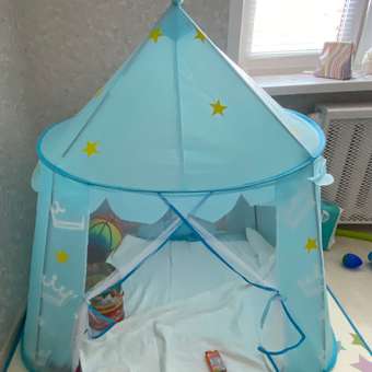 Игровая палатка SHARKTOYS шатер корона: отзыв пользователя Детский Мир