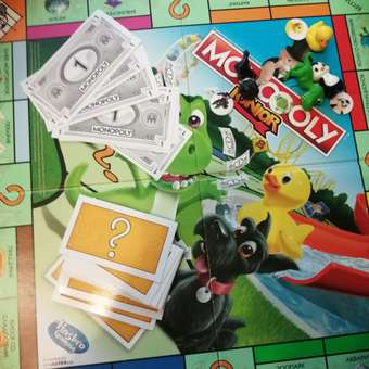 Игра настольная Monopoly Джуниор A6984: отзыв пользователя Детский Мир