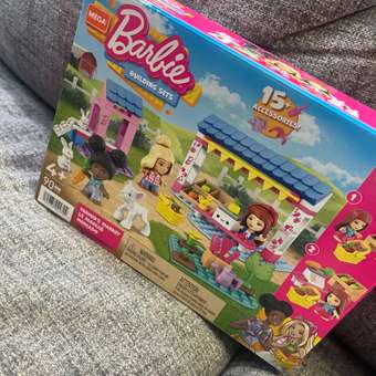 Конструктор Mega Construx Barbie Фермерский рынок блочный: отзыв пользователя ДетМир